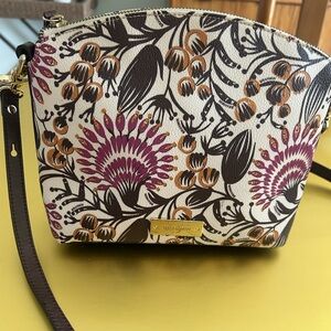 Brahmin Stylish Floral Crossbody Bag